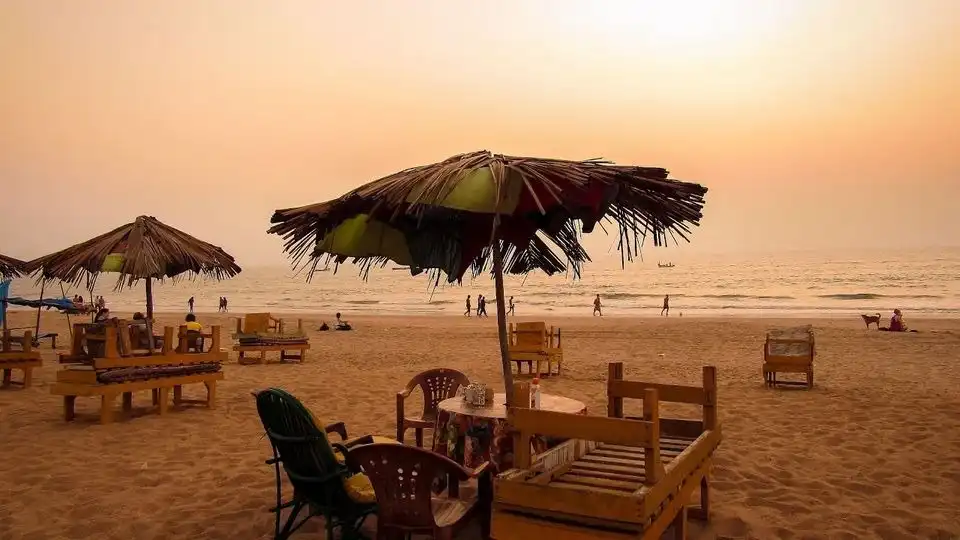 Sunset at Beach, Goa